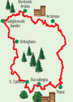 cartina del sentiero